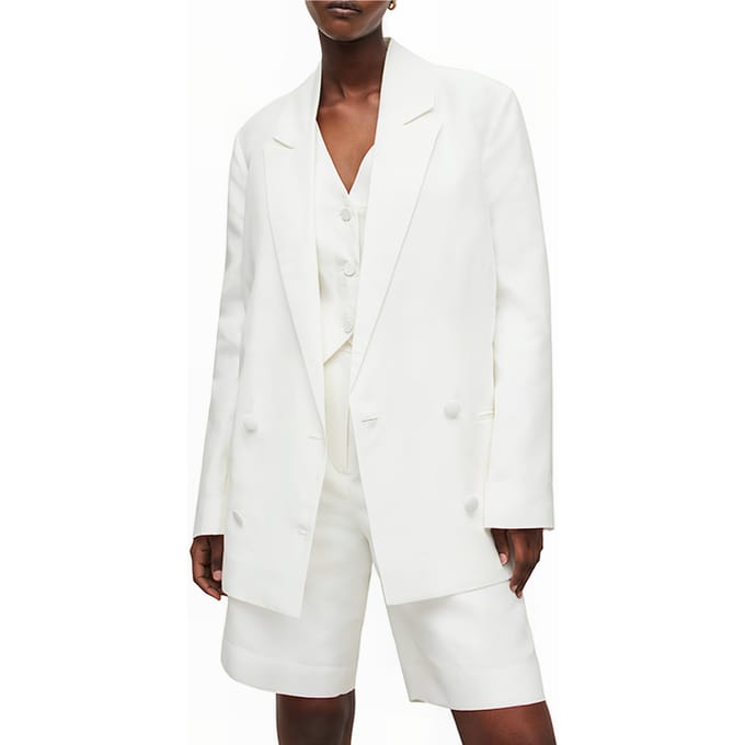 AllSaints Petra Blazer Off White Taglia: 4 | Blazers Outlet | Donna | Bianco