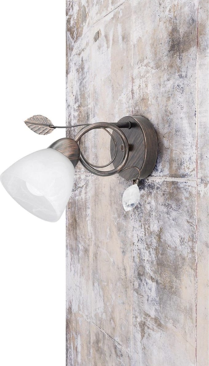 Wandlamp Trio Leuchten Traditio - Roestkleur