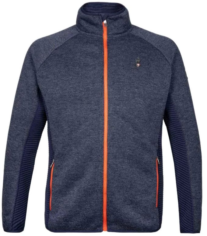 Aulp Ronal Fleece Met Volledige Rits Blauw S Man