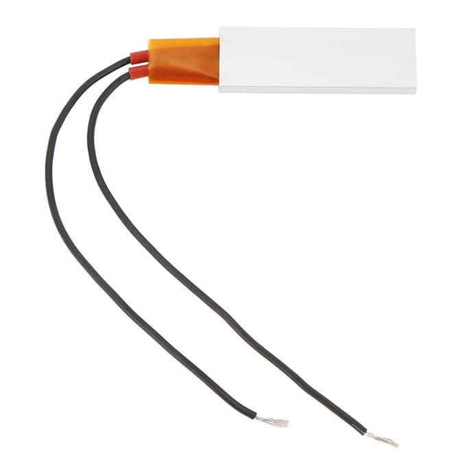 220V 70 graden Celsius Aluminium Behuizing PTC Verwarmingselement Plaat Thermostatische Verwarmer white