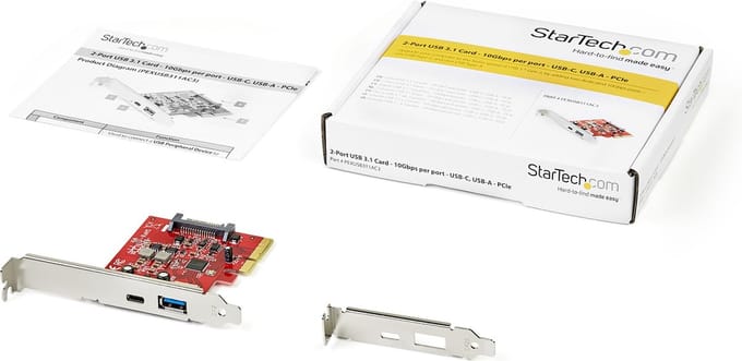 PCI Card Startech PEXUSB311AC3