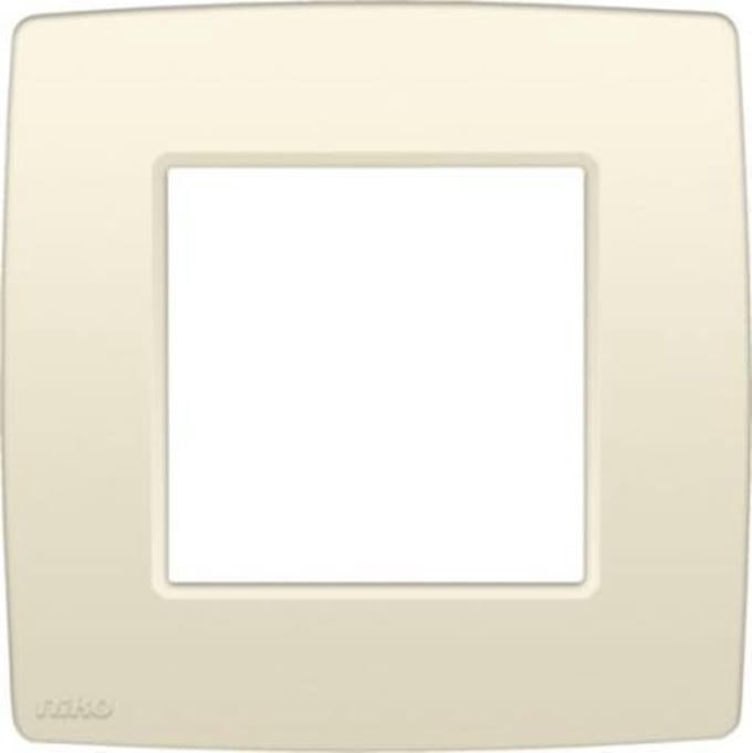 Niko afdekplaat enkel original cream (100-76100)