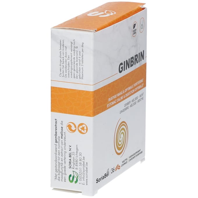 Soria Ginbrin 10mg Gingerol Comp 36