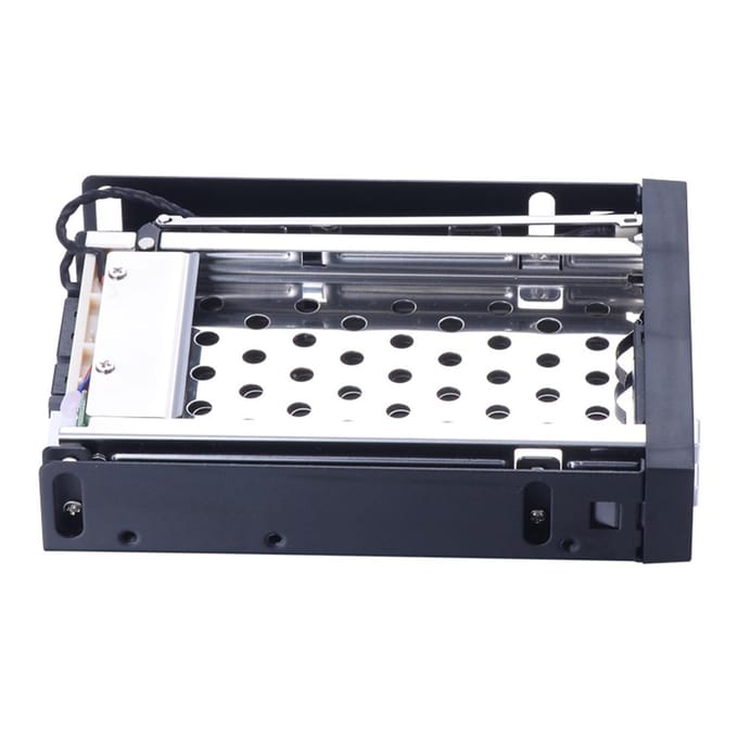 Dubbele Baai 2,5 HDD SSD Schijf Tray Caddy Mobiel Rack Behuizing Docking Station gray