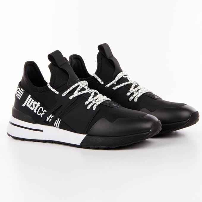 Just Cavalli Action Basic sneaker zwart, 40 / 6.5