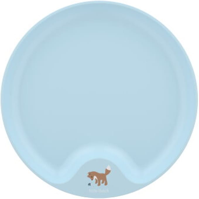 Mepal Mio Kinderbord Little Dutch - Magnetronbestendig - Met greep - Kinderservies - Forest Friends