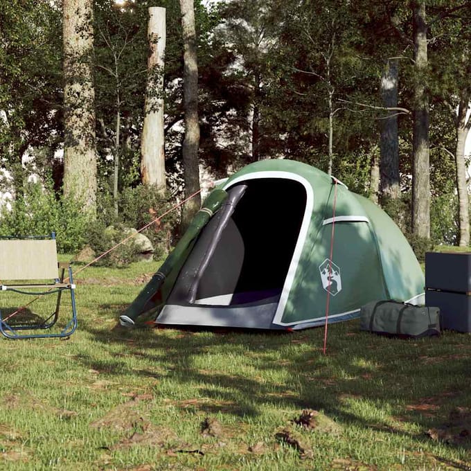 vidaXL - Tunneltent - 2-persoons - waterdicht - groen
