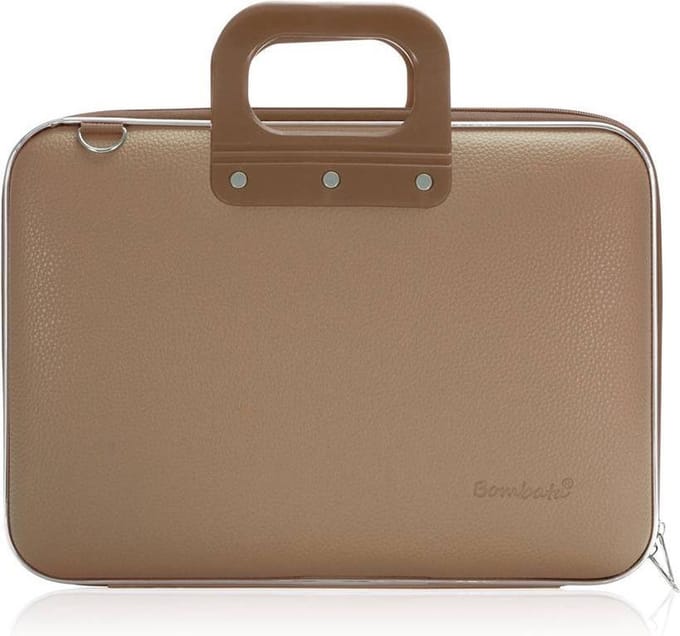 Bombata MEDIO Universele Laptoptas - 13 / 13.3 / 14 inch - Taupe