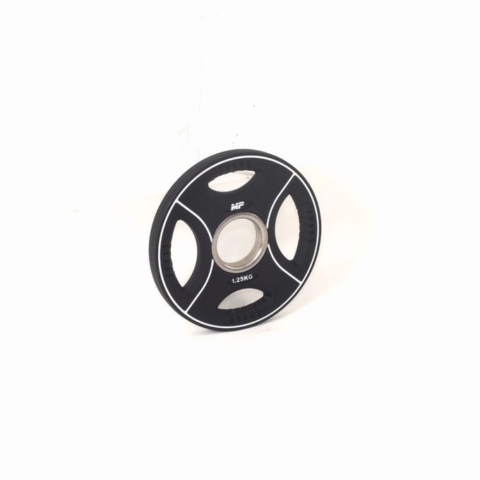 1.25 kg Polyurethaan 4 Grip Halterschijf 50 mm