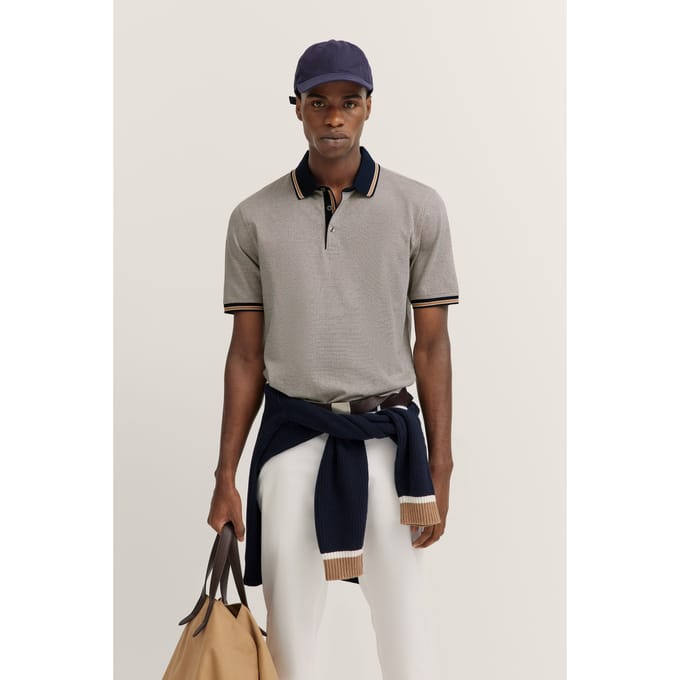 Bugatti Herren Katoenen polo