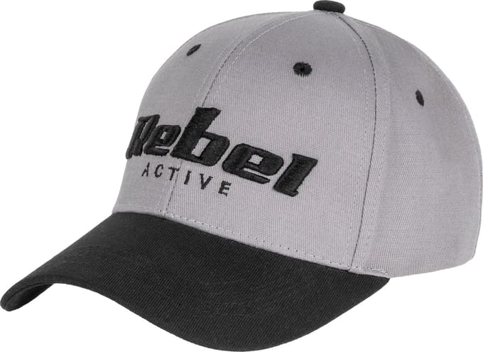 Rebel Active - Lichtgrijze Baseballcap - Maat S - Katoen
