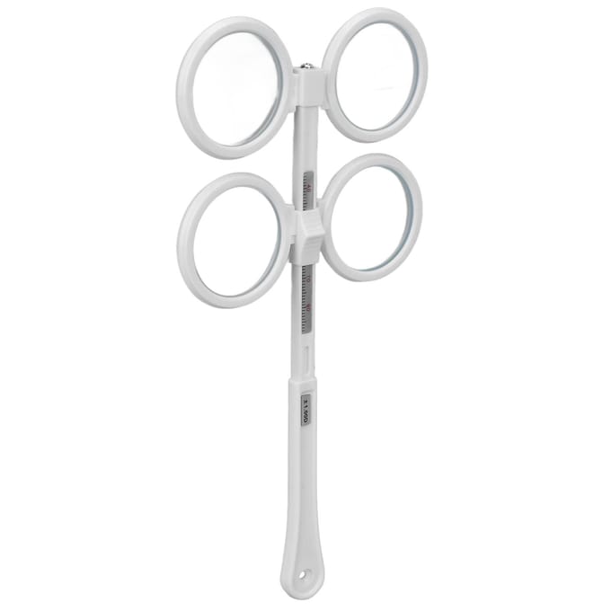 Optische Flipper Plastic Verstelbaar Optometrie Flip Lens Instrument met Visustestkaart voor white