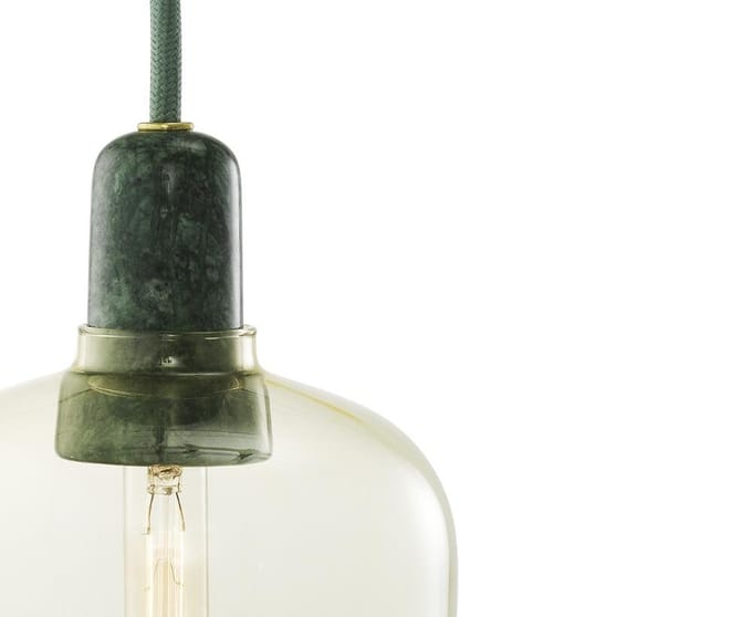 Normann Copenhagen - Amp hanglampen - S - goud/groen