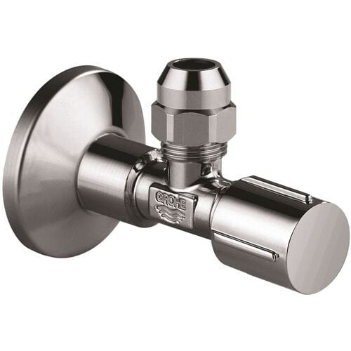 GROHE Hoekstopkraan 1/2'' X 3/8'' Knelkoppeling Hard Graphite