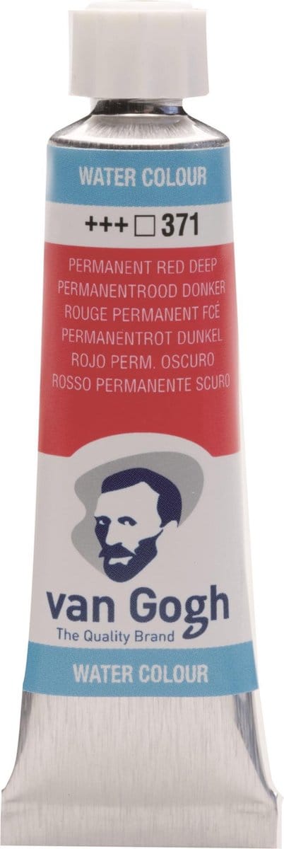 Van Gogh Aquarelverf Tube - 10 ml 971 Permanentrood Donker