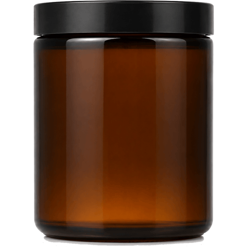 Natural Heroes - Glazen Pot - Bruin (incl. dop) 250 ml