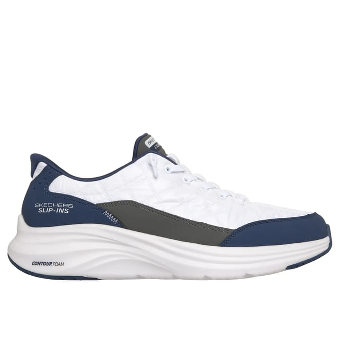 Skechers CONTOUR FOAM - COZY FIT Heren Instappers - Wit