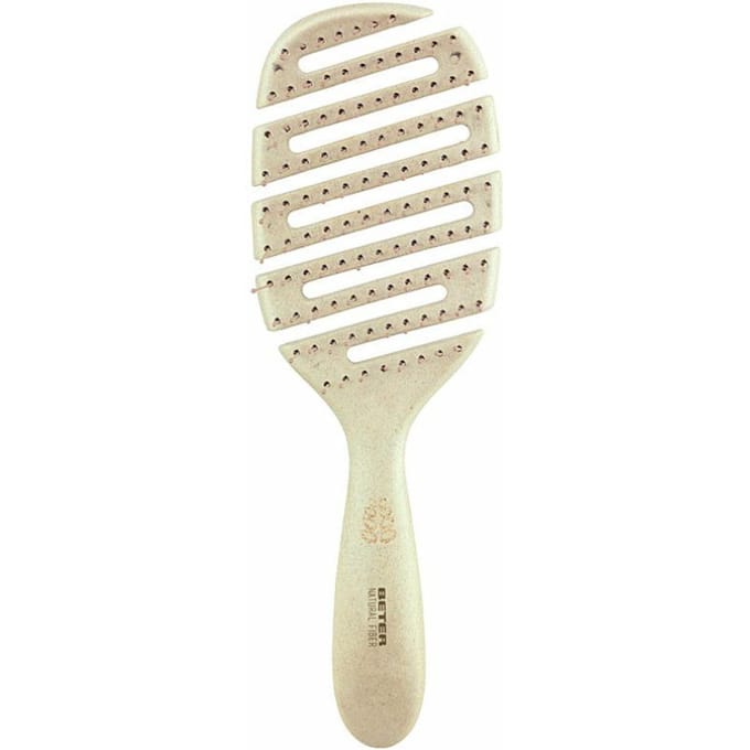 Natuurlijk Vezel Skelet Borstel Nylon Bolletjes #beige