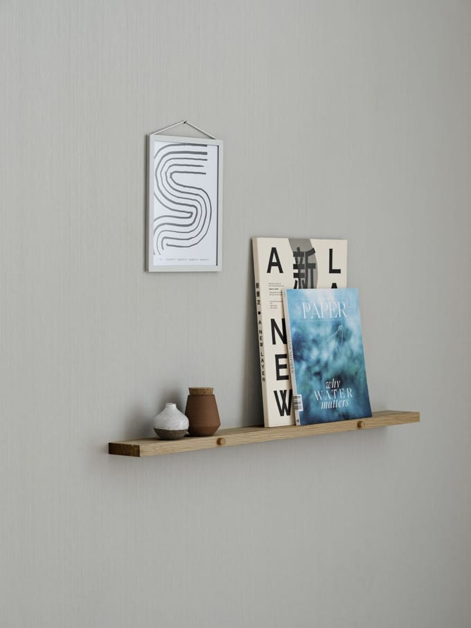 Moebe Gallery Shelf  Plank - 70 cm - eiken