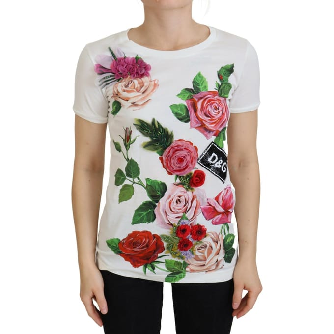 Bloemdruk T-shirt Tsh83151
