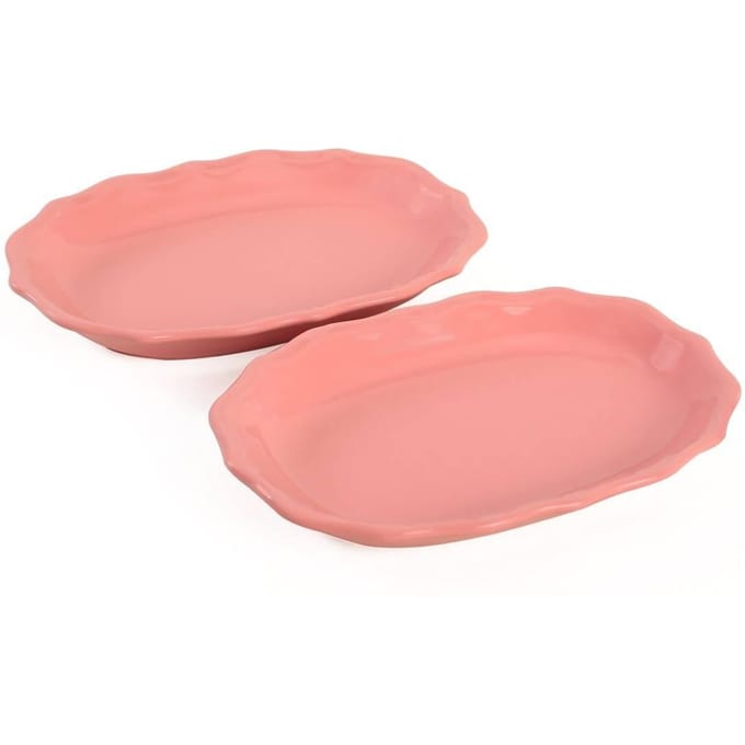 Set van 2 gebakbordjes Glenda keramiek | Hermia