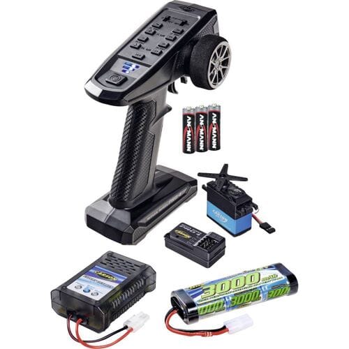 Carson Modellsport FS 3K Reflex Wheel Pro 4 RC pistoolzender startset 2,4 GHz Aantal kanalen: 3