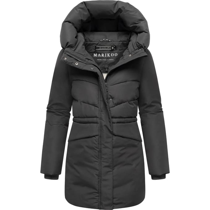 Marikoo dames winterjas Delilah met fleecevoering & verstelbare taille