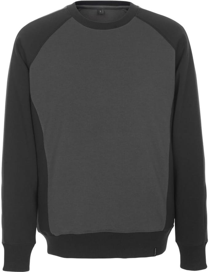 Mascot Unique Sweatshirt 50570-962 - donkerantraciet/zwart - 3XL