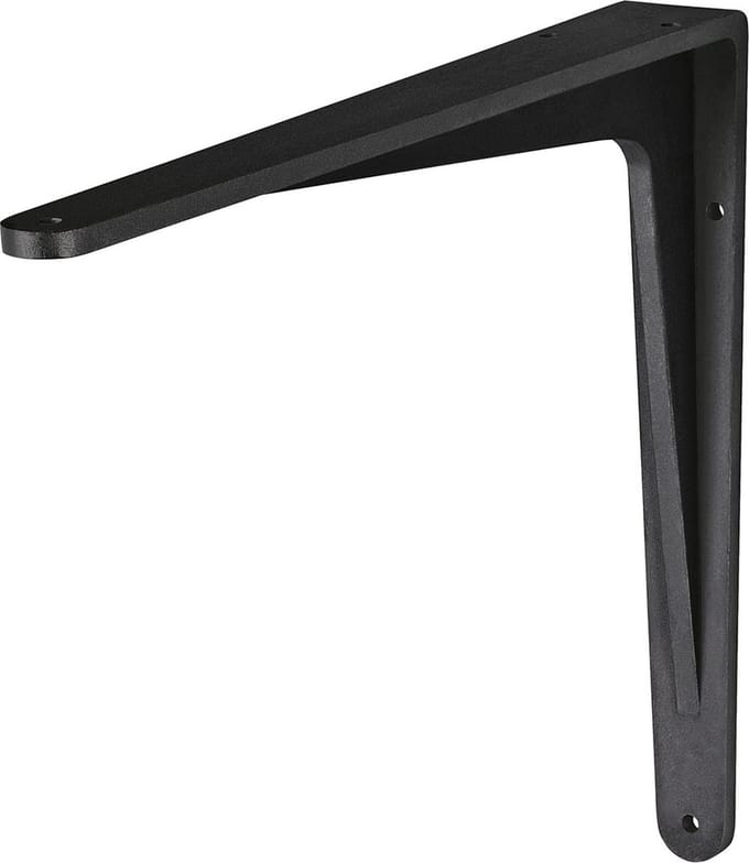 Plankdrager Aluminium zwart