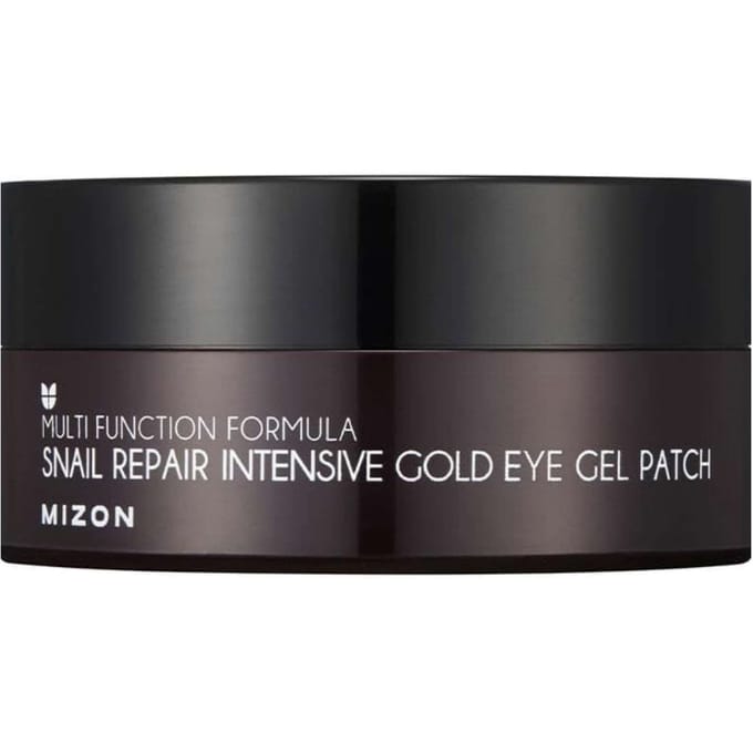 Mizon, Patch gel intensif doré pour les yeux à l'escargot, 60 patchs black