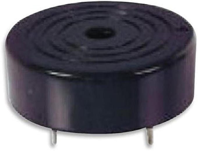 Piëzo Buzzer - Geluidsmodule - Signalen Genereren - Breed Spanningsbereik - 89DB - Zwart