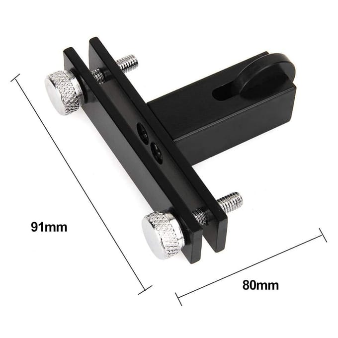 Vioolbrugmontagegereedschap voor het maken van vioolgereedschap voor het maken van herstelvioolonderdelen zwart