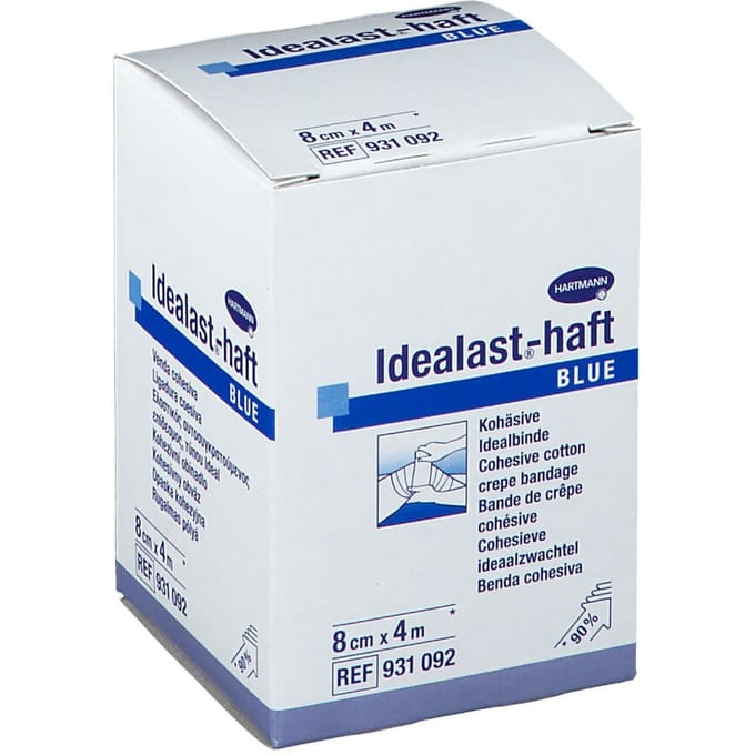 Hartmann Idealast-haft Blauw 8cm x 4m 931092 1 Verband
