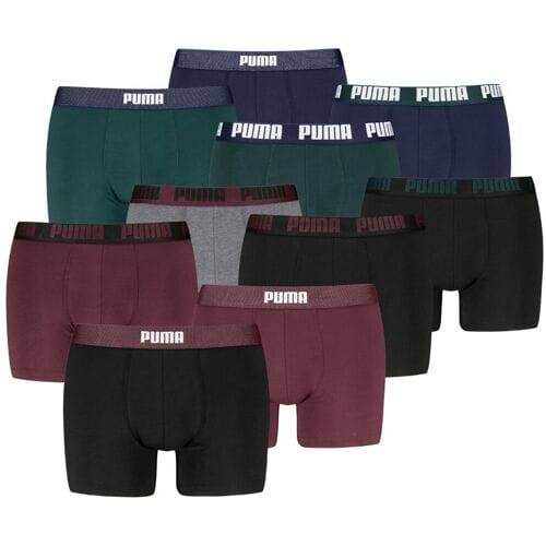 Puma Boxershorts - 10-pack - Heren Ondergoed - Multicolor - Maat L