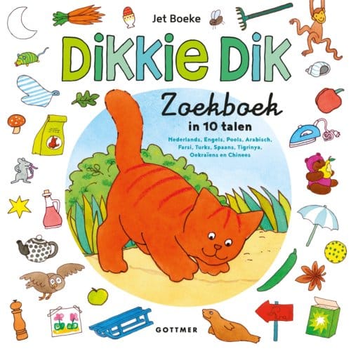 Zoekboek In 10 Talen - Dikkie Dik - Jet Boeke