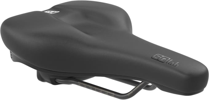 SQlab 602 M-D Active 2.1 Fietszadel - 17 cm - Tour - Volwassenen - Zwart