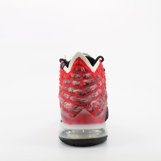 Nike Lebron XVII Rood Textiel Heren Trainers BQ3177 601
