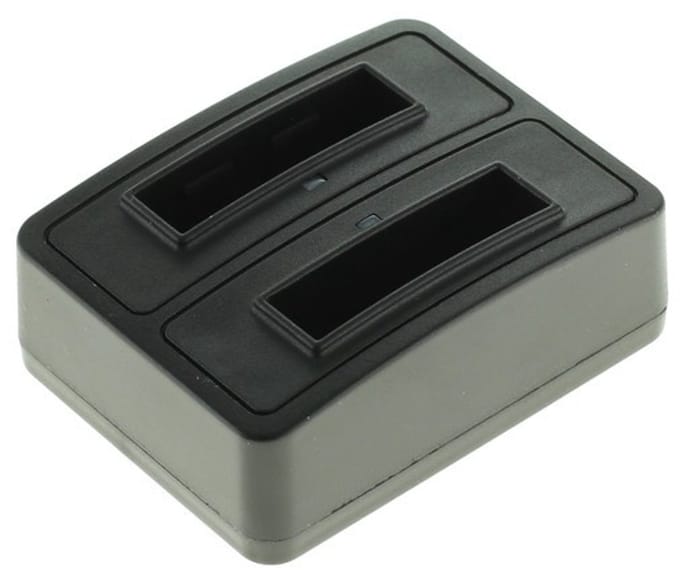 Huismerk Duo oplader voor 2 camera accu's Pentax D-Li78