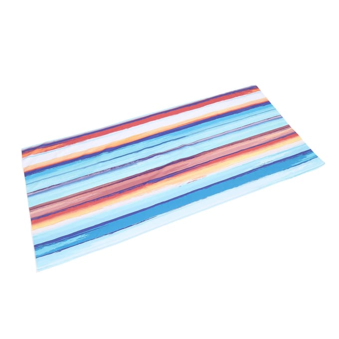 Serviette de plage en microfibre légère extra large fine sans sable double face absorbante flanelle pour la natation white