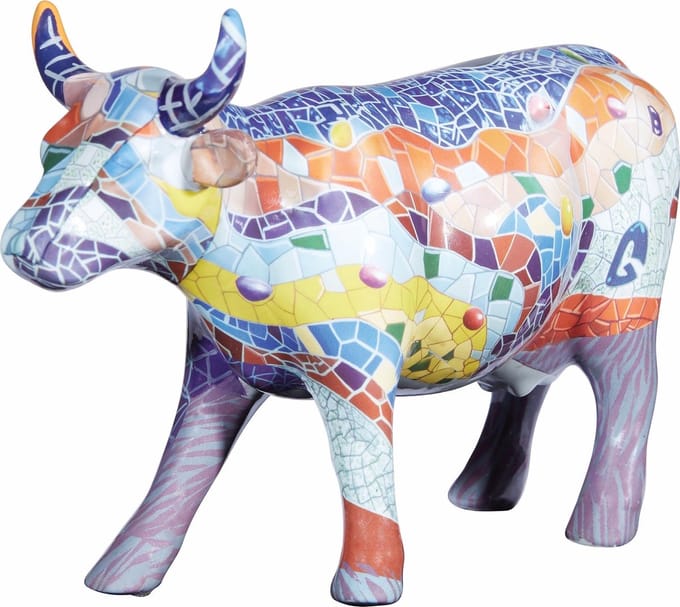Cowparade Medium Barcelona