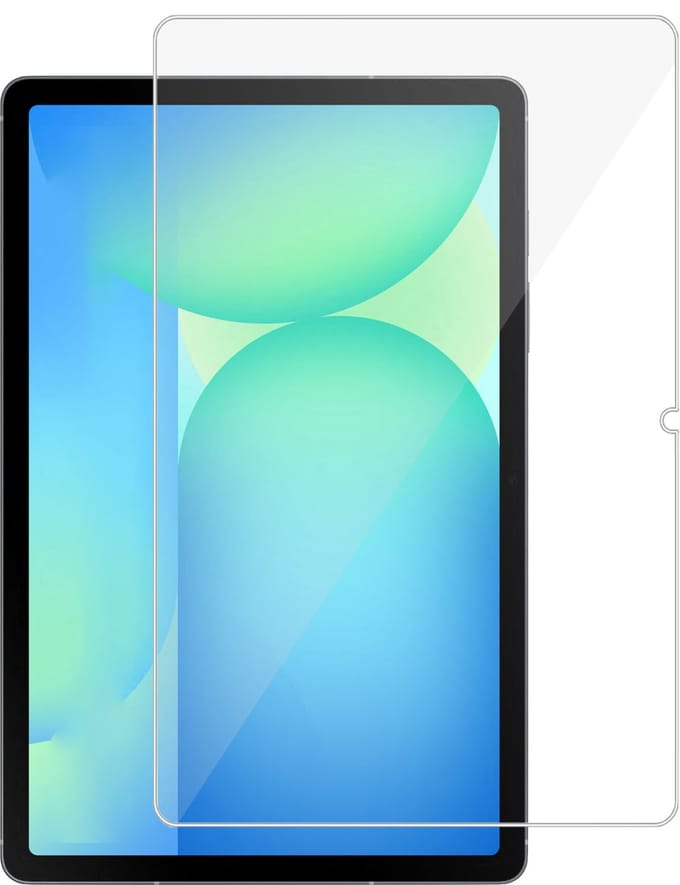 TechNow Screenprotector geschikt voor Samsung Galaxy Tab S10 FE+/FE Plus Screenprotector - Gehard Glas - Rounded - Proteqt+