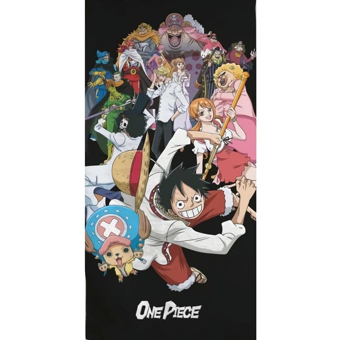 One Piece - Strandlaken - 70x140cm - Fast Dry - Zacht - Microvezel