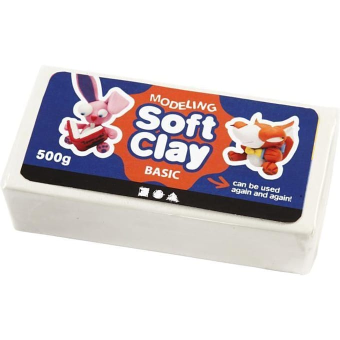 CC Soft Clay 500 gr Wit