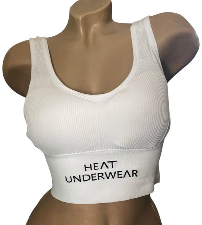 Comfort bra - Sport Beha - 14001 van Polyamide L/XL Wit