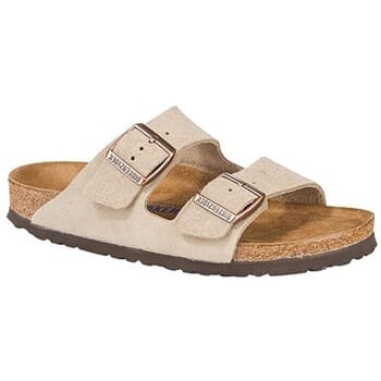 Birkenstock Arizona SFB VL Narrow Dames Slippers - Taupe - Maat 36