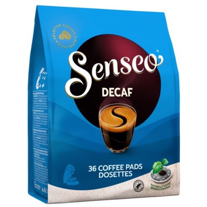 Koffiepads Douwe Egberts Senseo decafe 36 stuks