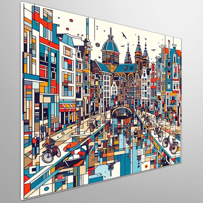 Kunstprint | Wanddecoratie | Forex | 60 × 60 cm