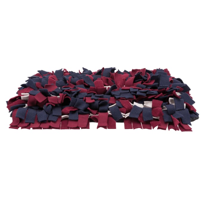 Trixie Activity - Snuffelmat voor Honden - Blauw Rood Wit - 50 x 34 cm