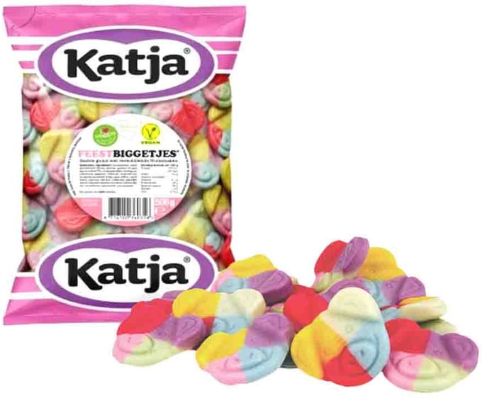12x Katja Feest Biggetjes 500 gr