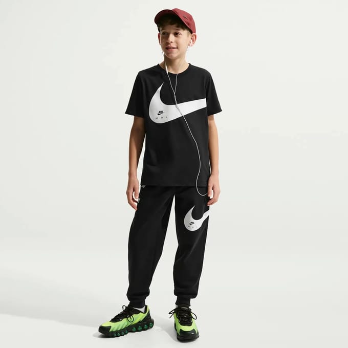 T-shirt met kinderlogo Nike